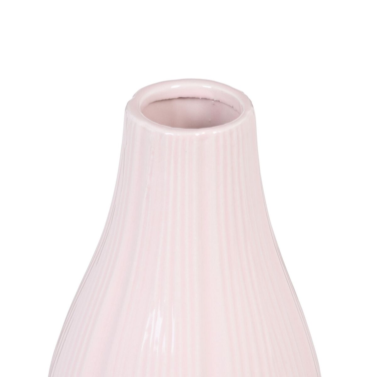 Vase 13 x 13 x 25,5 cm Ceramic Pink-1
