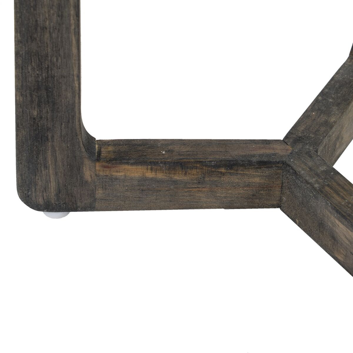 Side table Beige Brown Mother of pearl 40 x 40 x 45 cm MDF Wood-2