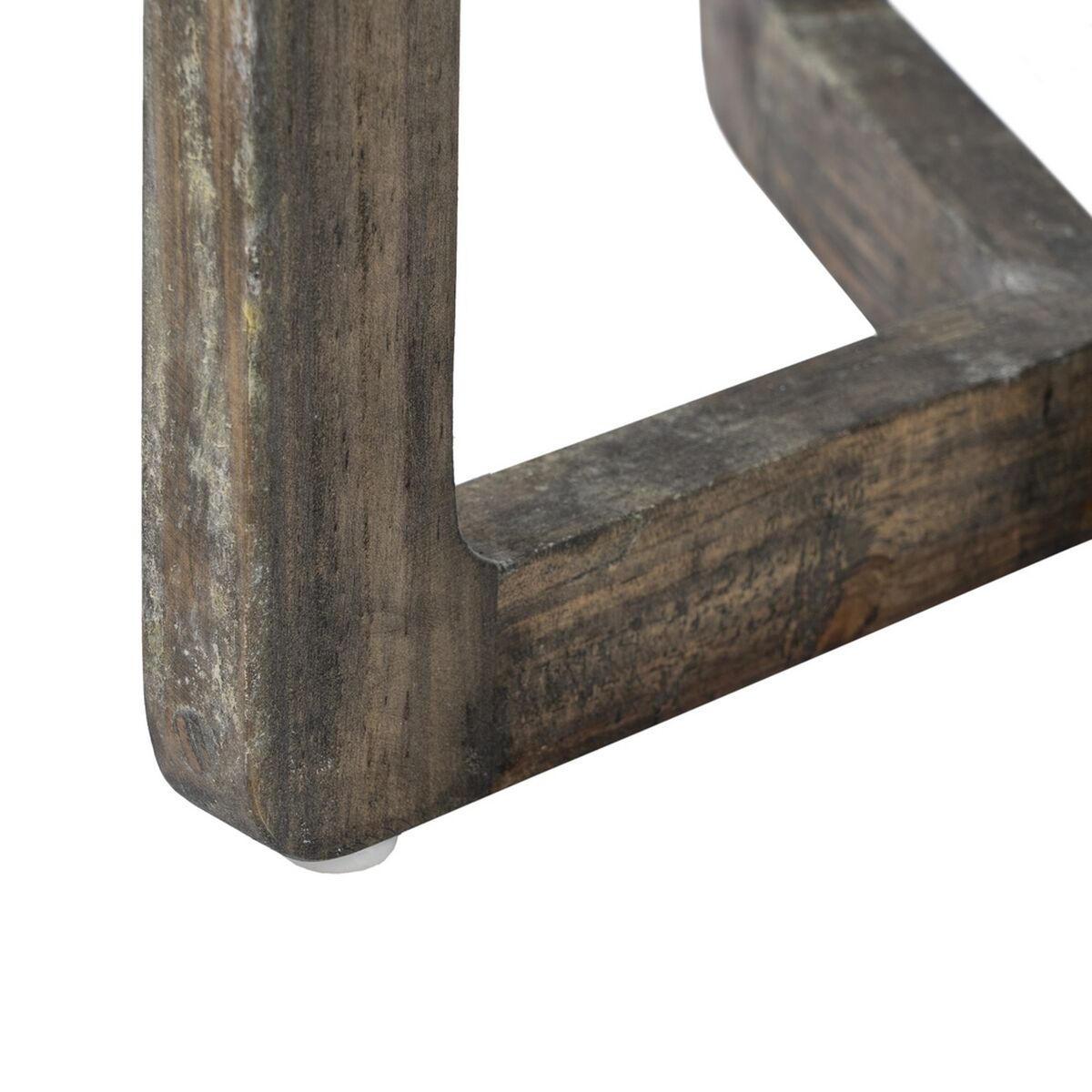 Side table Beige Brown Mother of pearl 40 x 40 x 45 cm MDF Wood-1
