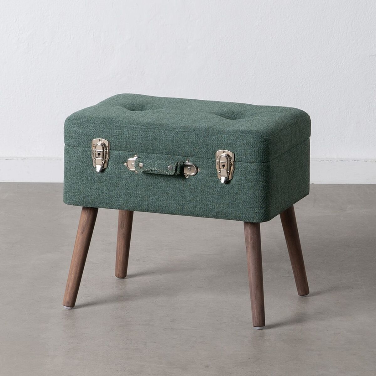 Chest 50 x 35 x 45 cm Synthetic Fabric Wood-0