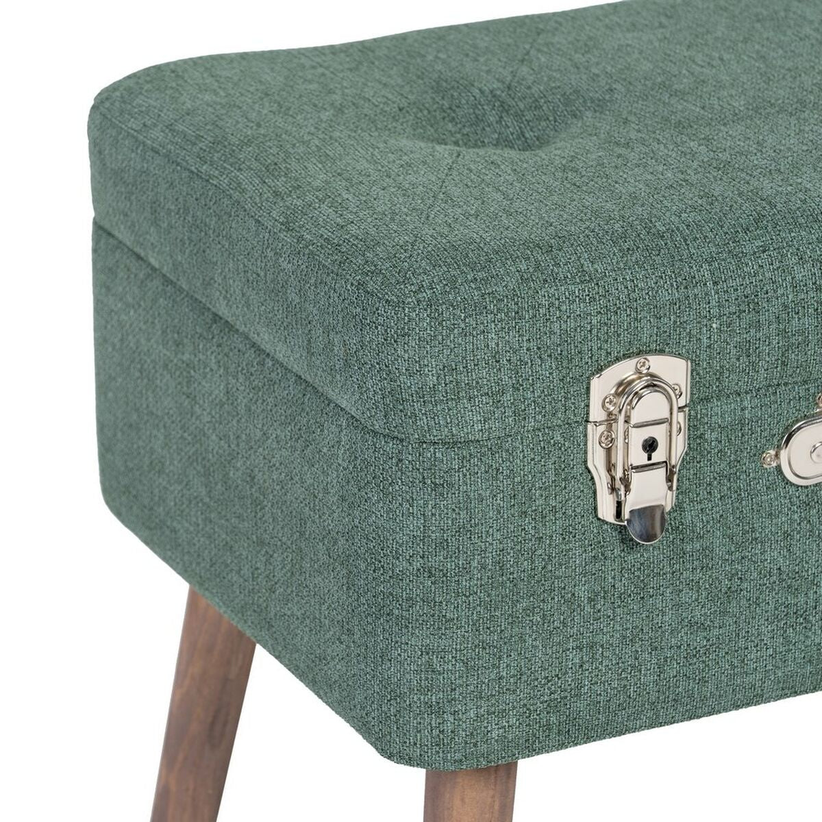 Chest 50 x 35 x 45 cm Synthetic Fabric Wood-5