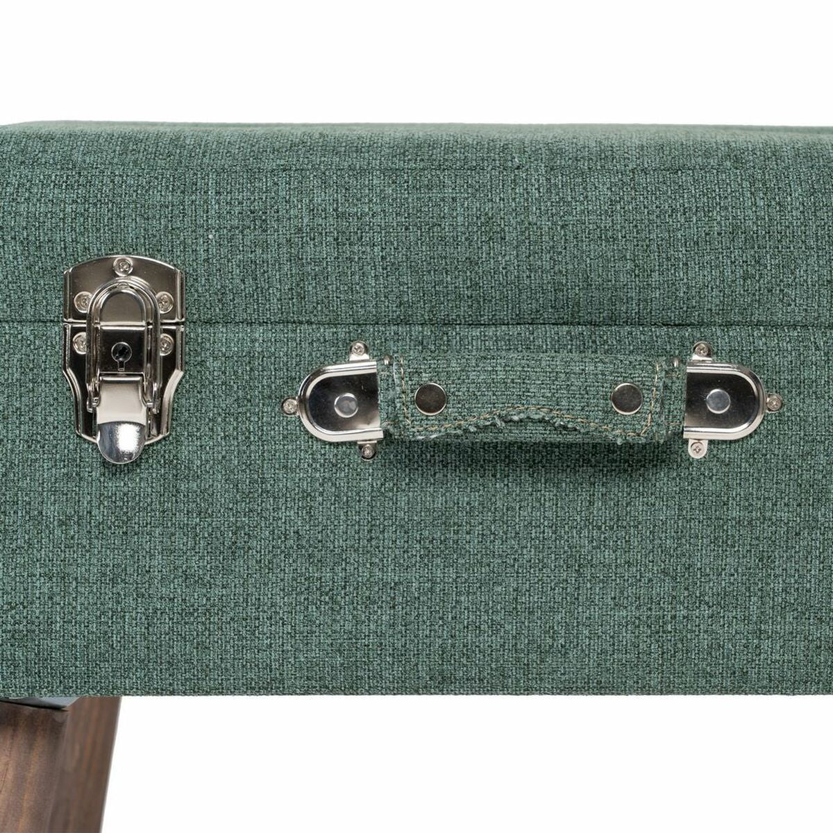 Chest 50 x 35 x 45 cm Synthetic Fabric Wood-4