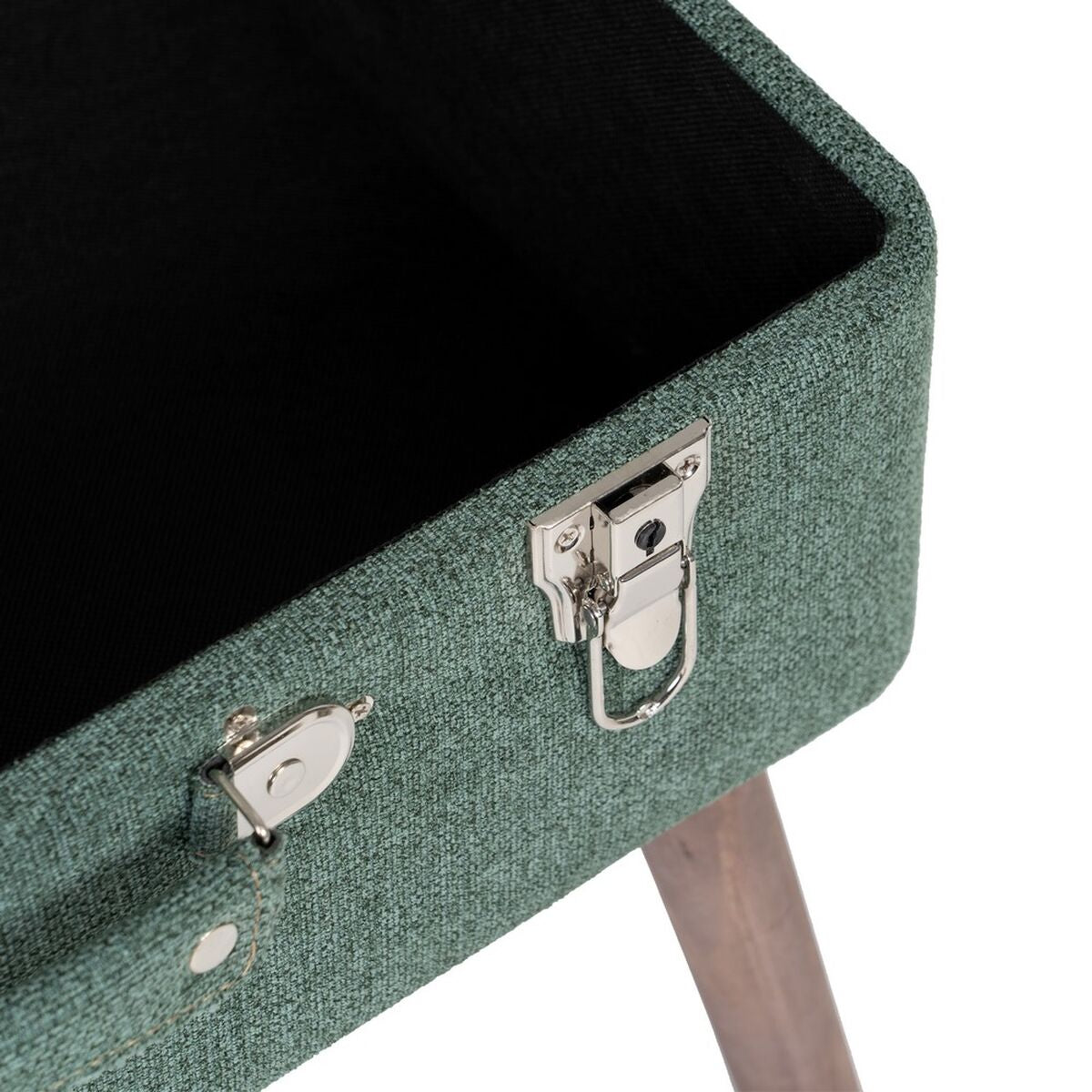 Chest 50 x 35 x 45 cm Synthetic Fabric Wood-3