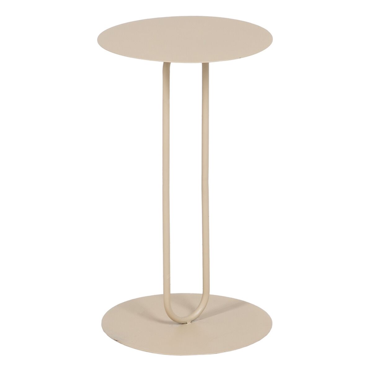 Side table 30,5 x 30,5 x 53 cm Cream Iron-7