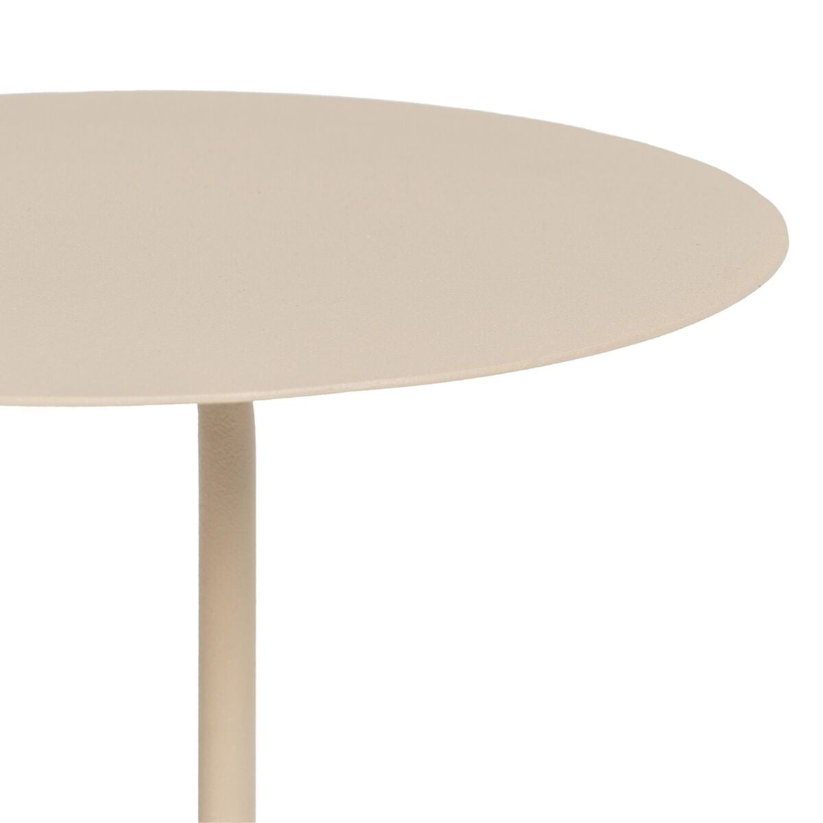 Side table 30,5 x 30,5 x 53 cm Cream Iron-6