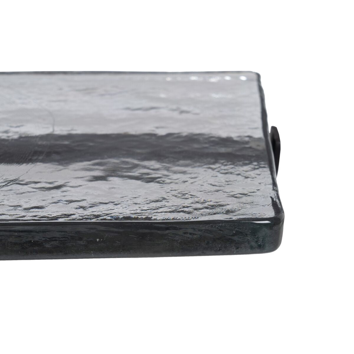 Side table 41 x 32 x 59 cm Crystal Black Metal-3