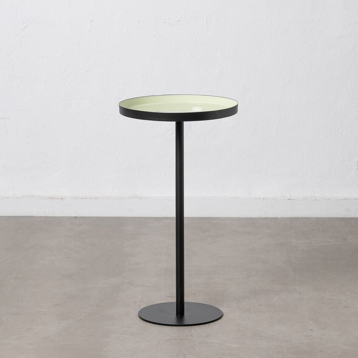 Side table 35,5 x 35,5 x 64,5 cm Black Green Iron-1