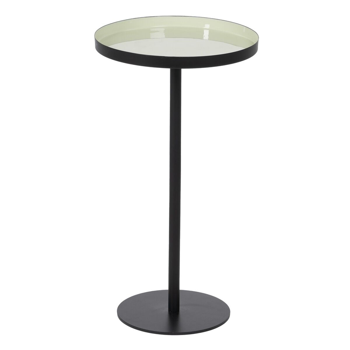 Side table 35,5 x 35,5 x 64,5 cm Black Green Iron-0