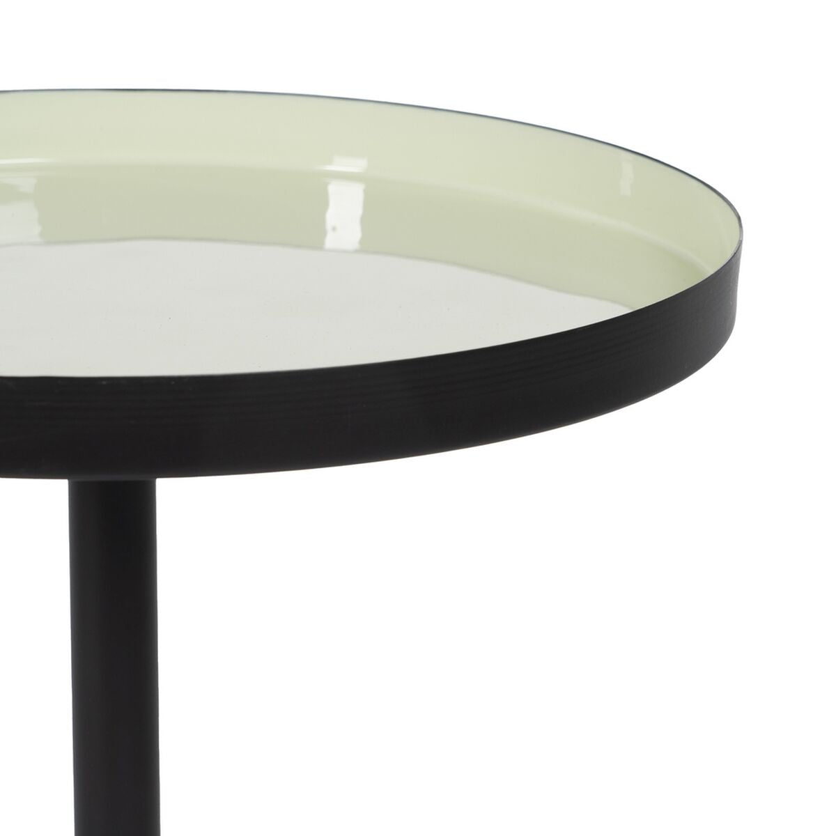 Side table 35,5 x 35,5 x 64,5 cm Black Green Iron-6
