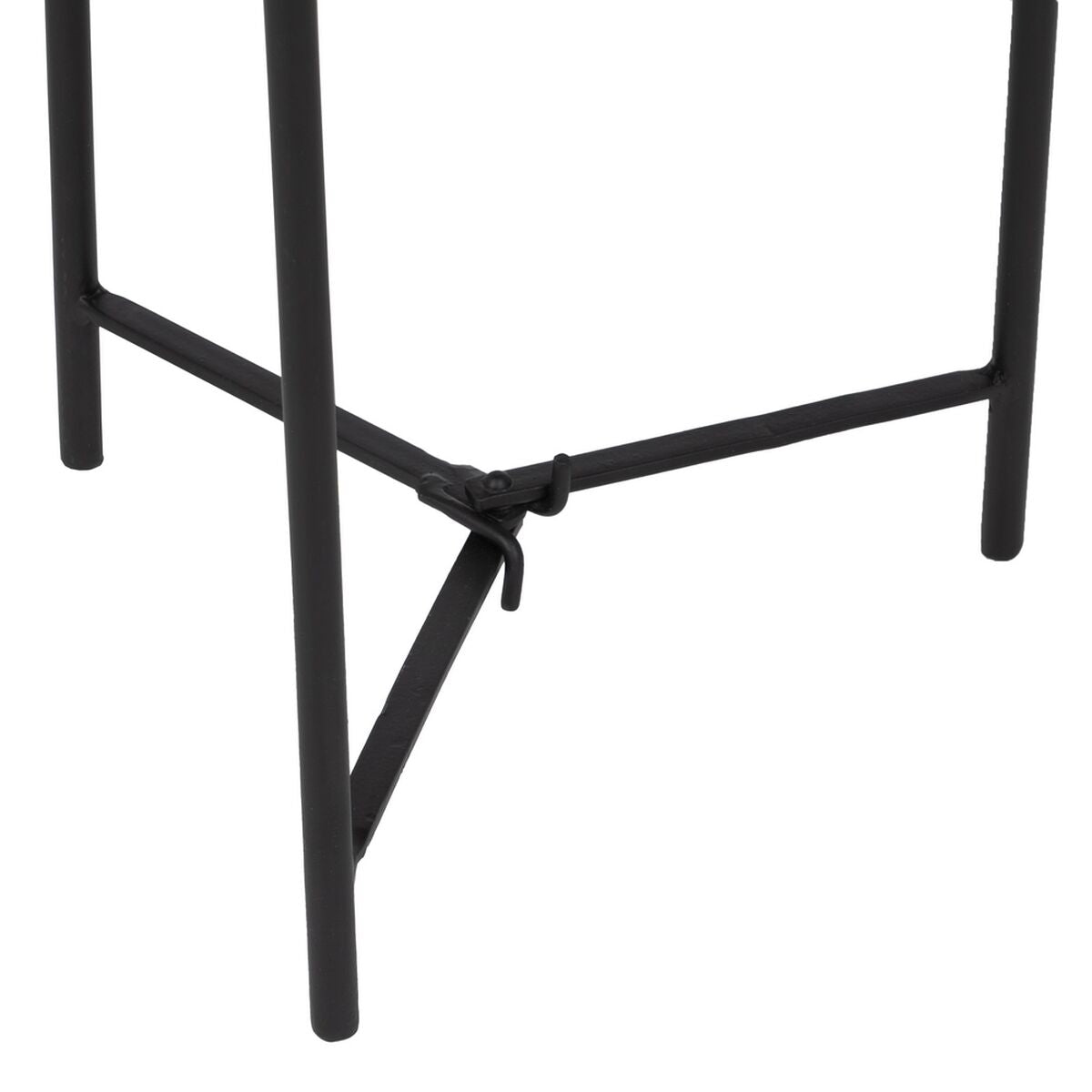 Side table 30 x 30 x 40,5 cm Black Taupe Iron-6