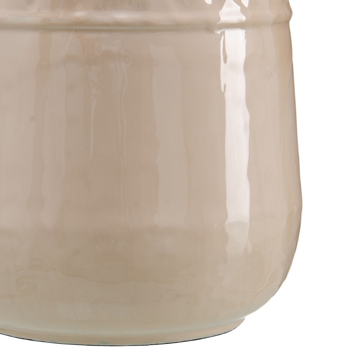 Vase Beige Iron 28 x 28 x 68 cm-1