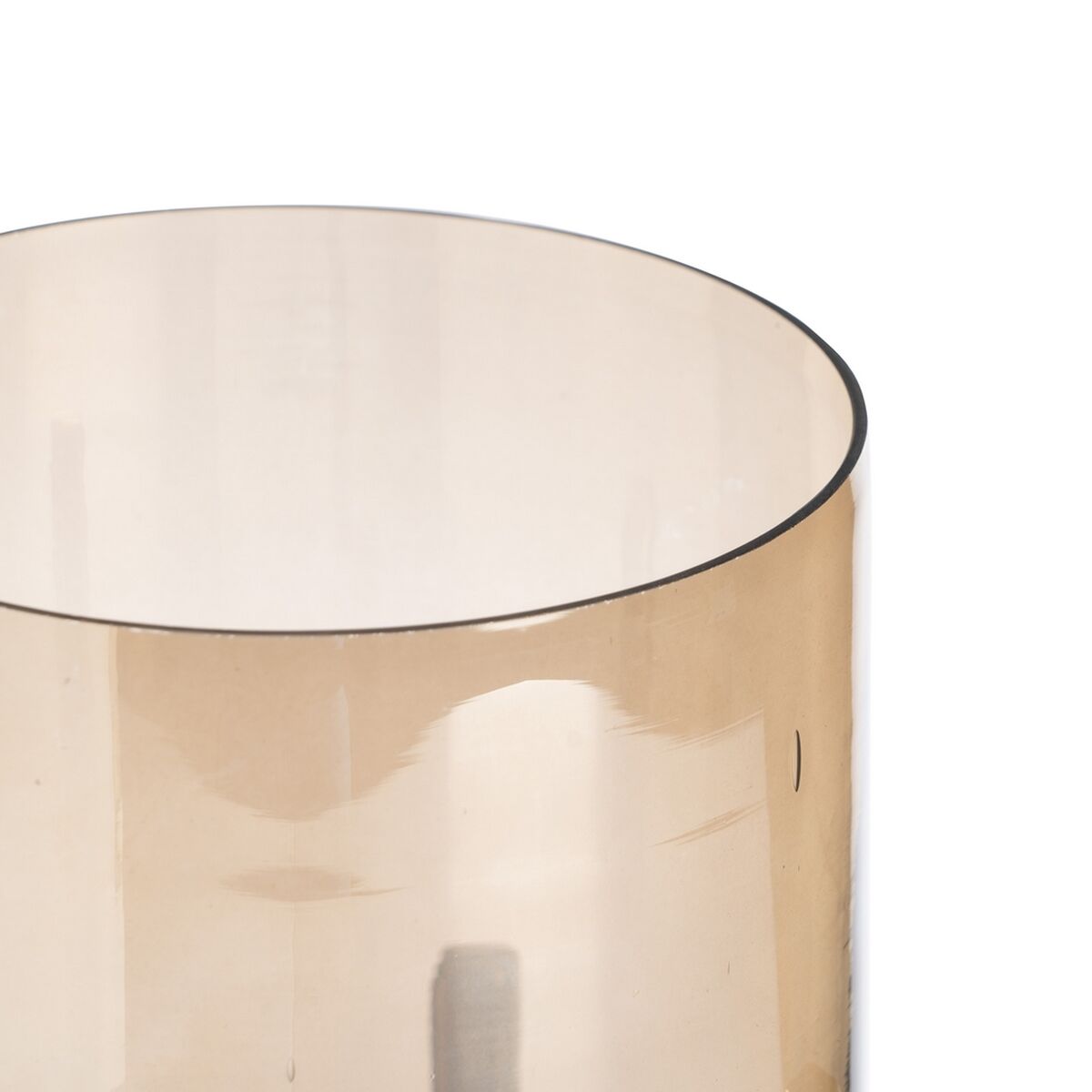 Candleholder Golden Crystal Steel 15 x 15 x 29 cm-5