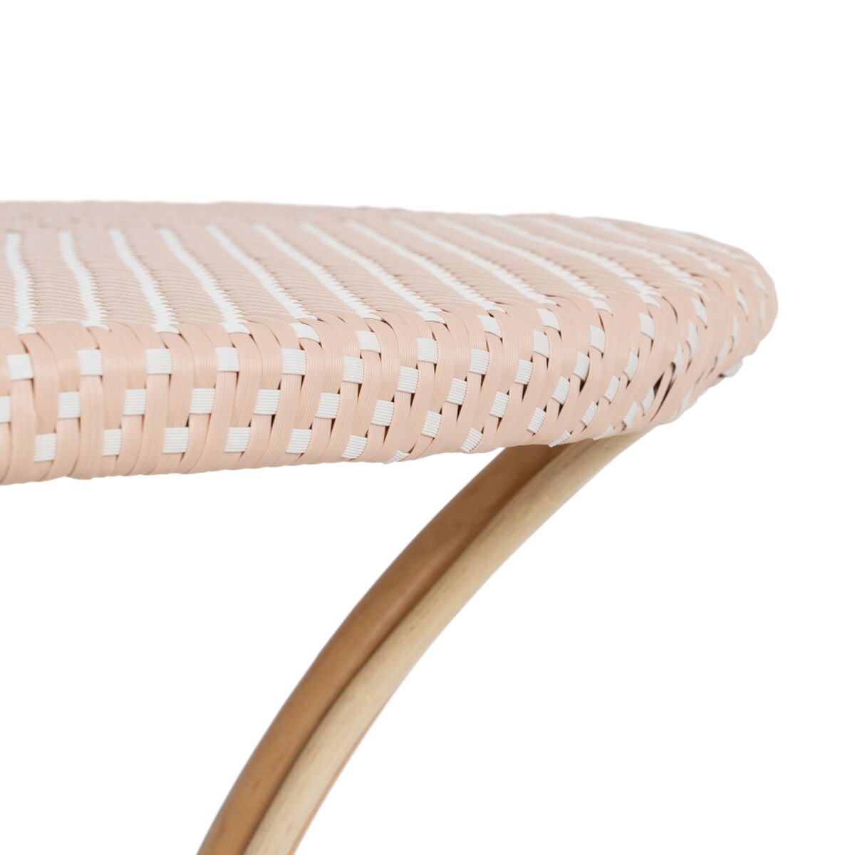 Side table 81 x 81 x 76,5 cm Natural Beige Rattan-7