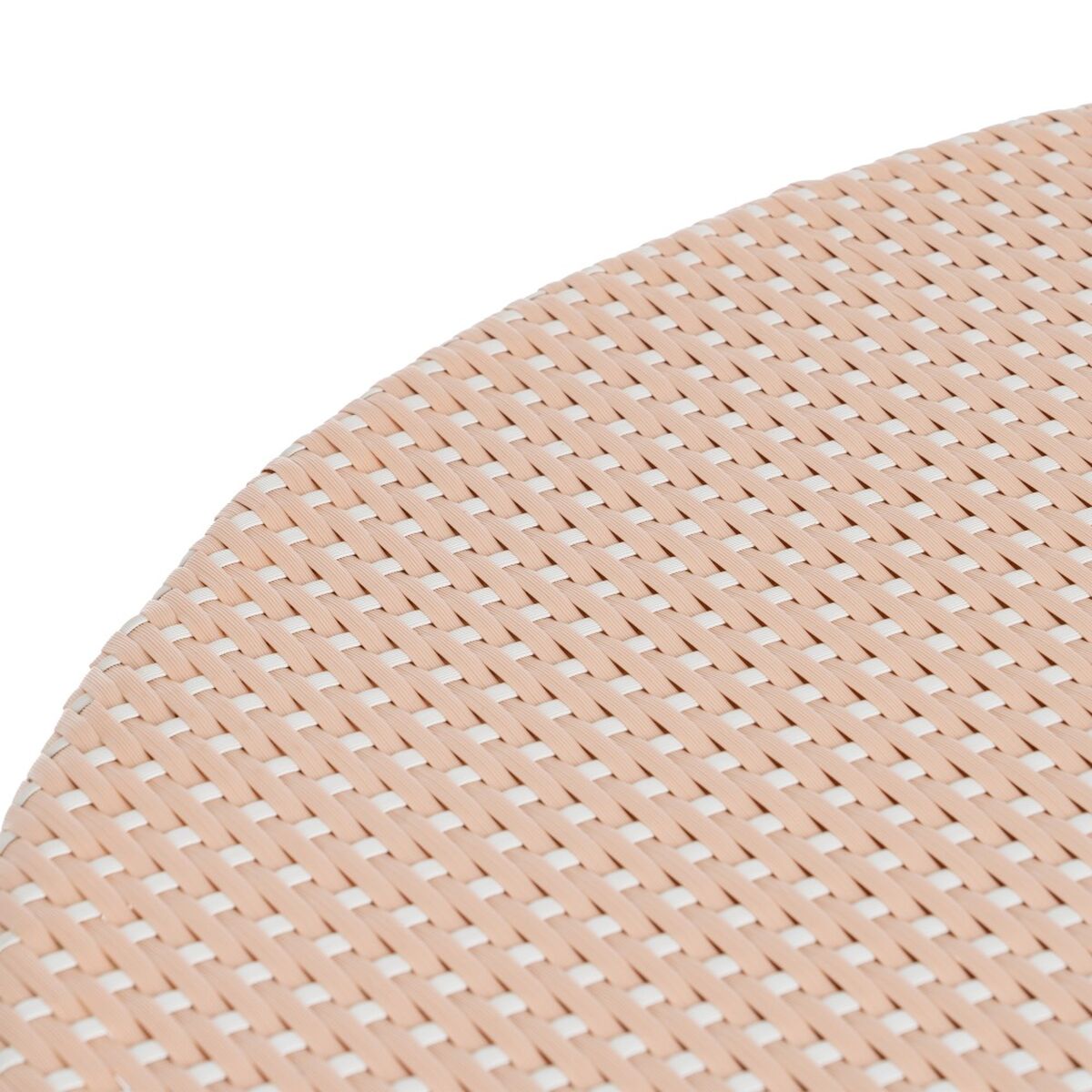 Side table 81 x 81 x 76,5 cm Natural Beige Rattan-6