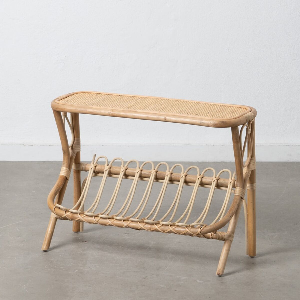 Side table RATÁN 70 x 30 x 50 cm Natural-0