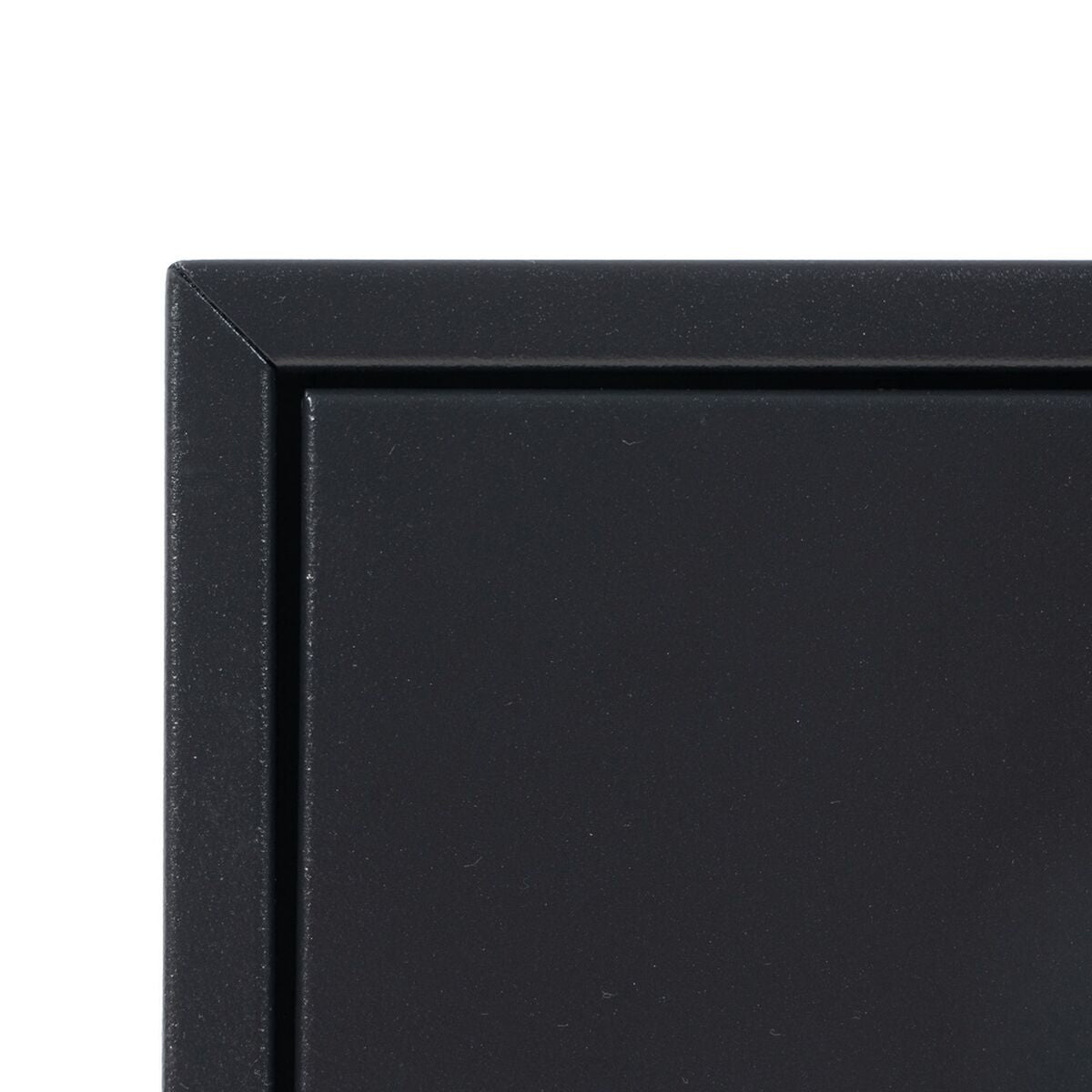 Nightstand Black Steel 43 x 41 x 50 cm-3