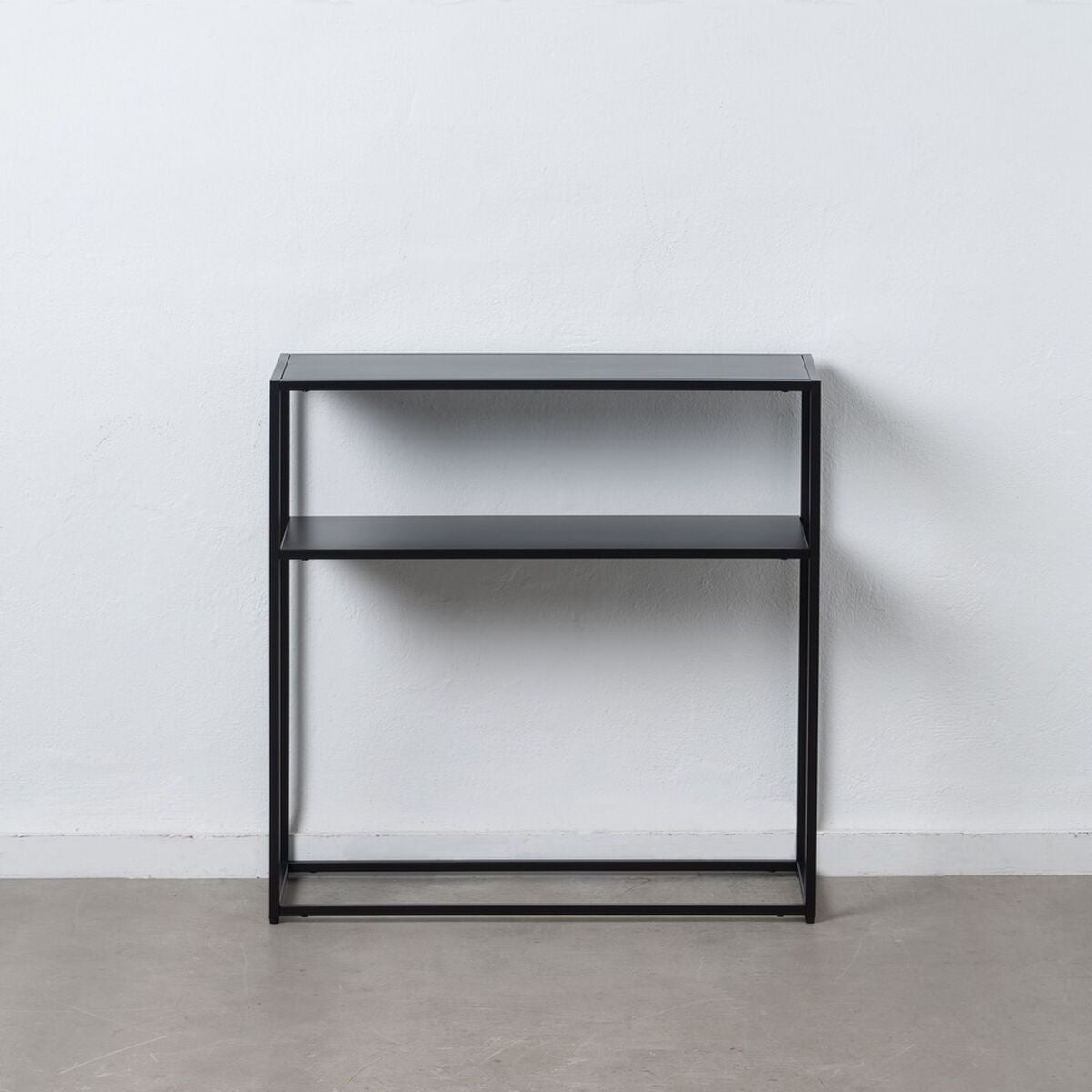 TV furniture 80 x 30 x 81 cm Black Steel-0