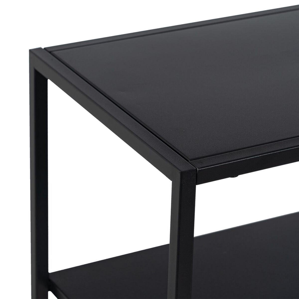 TV furniture 80 x 30 x 81 cm Black Steel-4