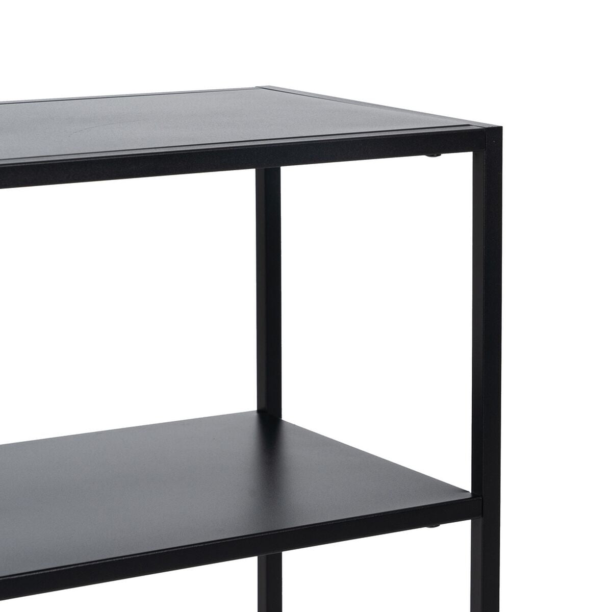 TV furniture 80 x 30 x 81 cm Black Steel-3
