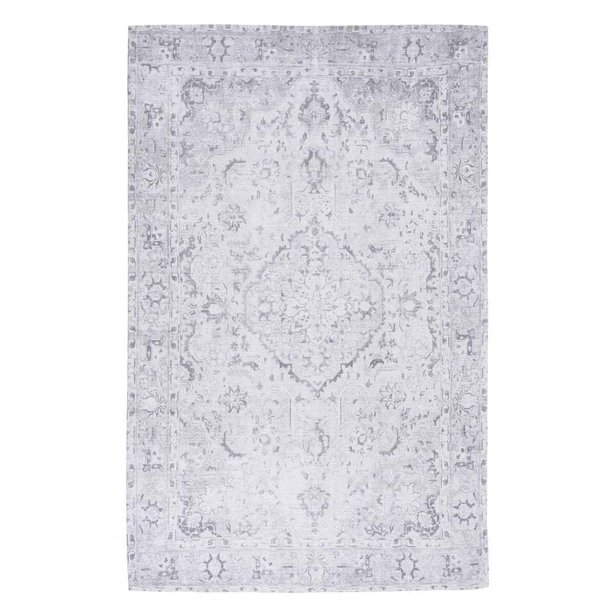 Carpet Grey Cotton 160 x 230 cm-0