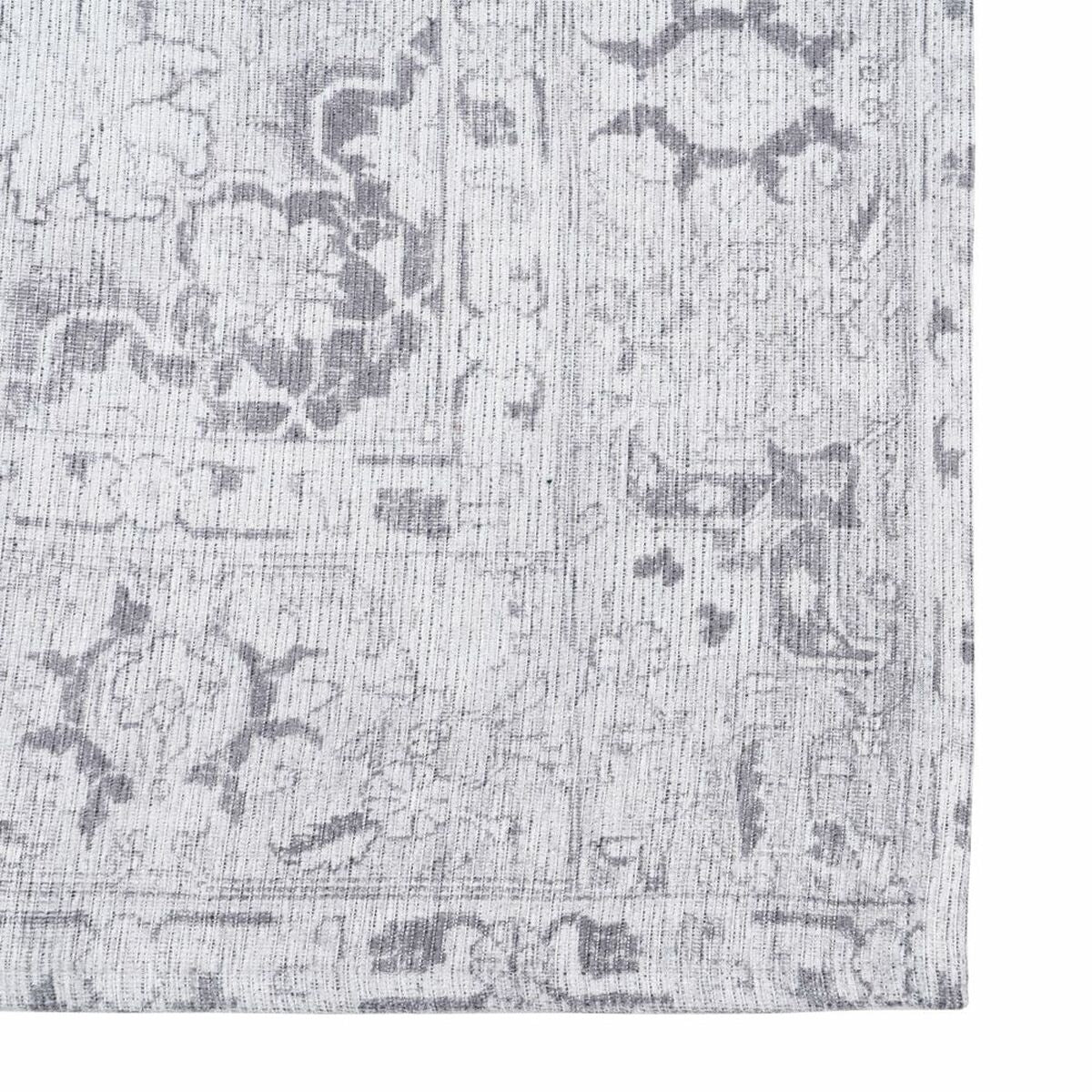 Carpet Grey Cotton 160 x 230 cm-4