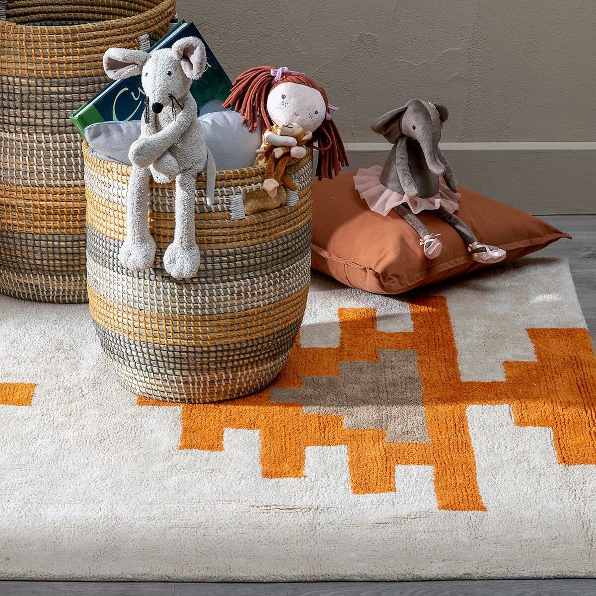 Playmat 135 x 100 cm Cotton-3
