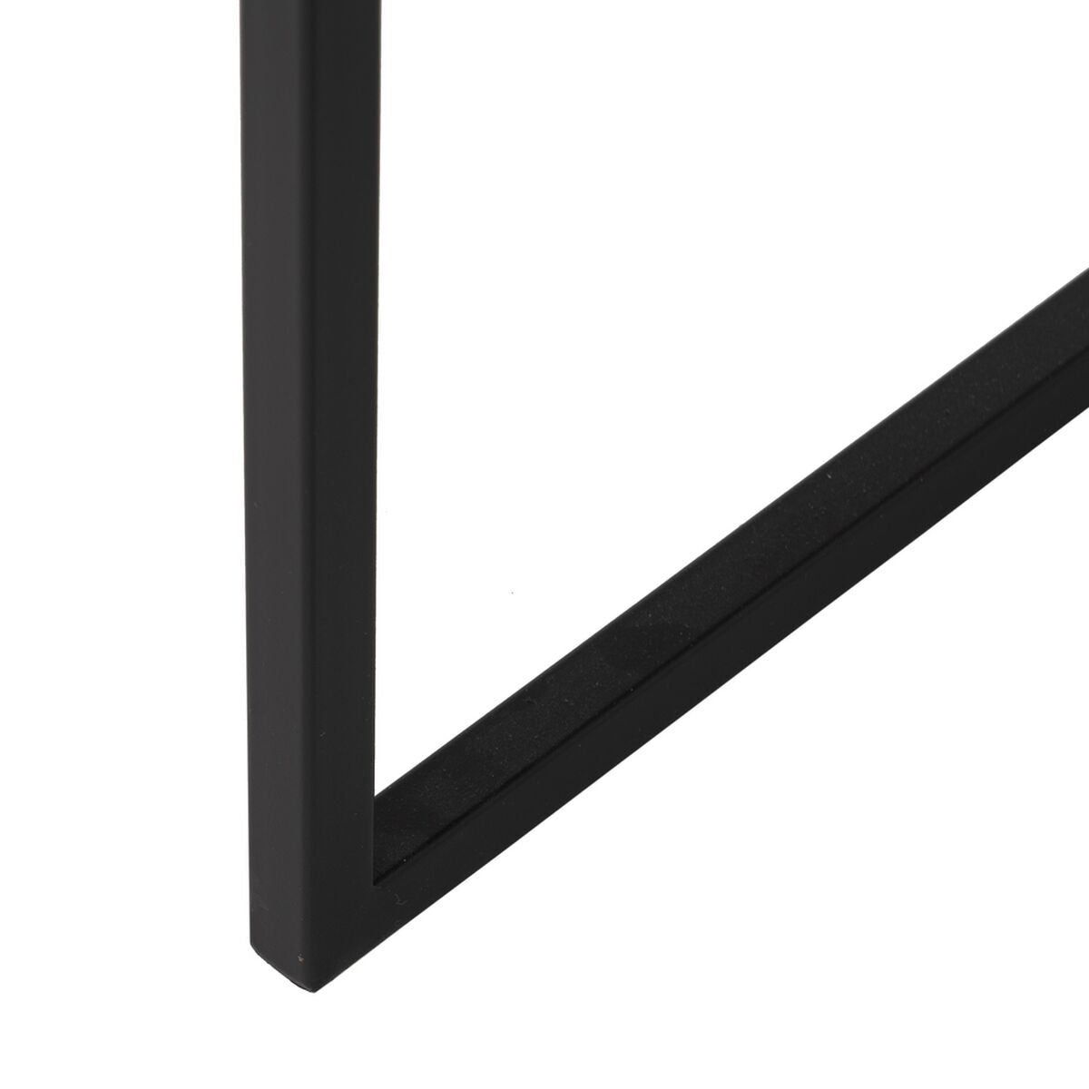 Small Side Table Black Iron Mirror 59 x 59 x 67,5 cm-1