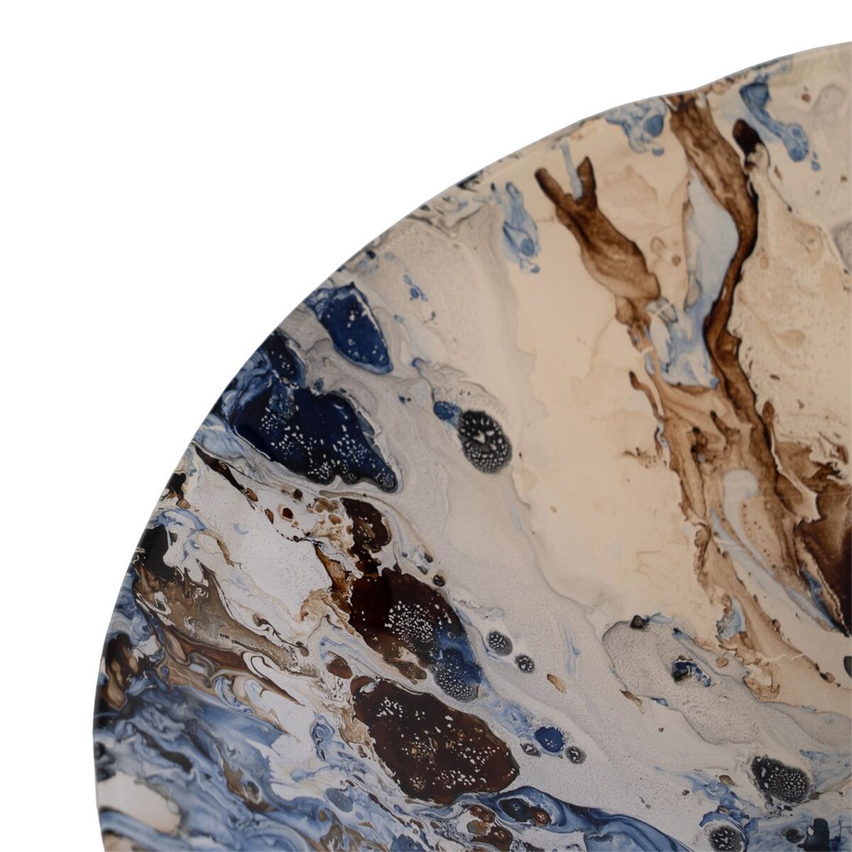 Centerpiece Blue Brown 29 x 29 x 5 cm-4