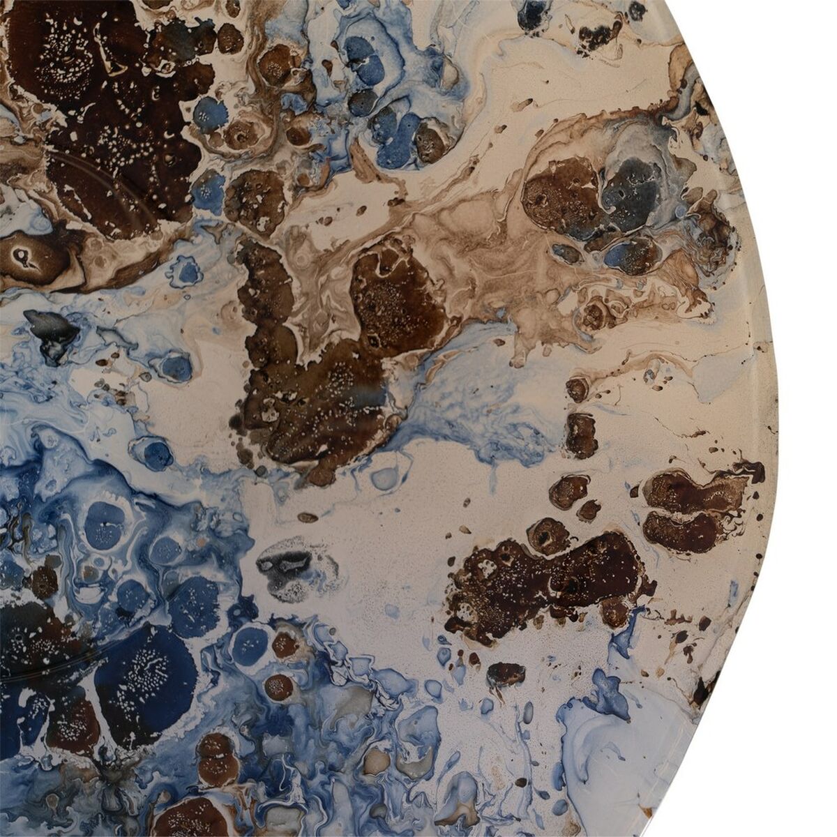 Centerpiece Blue Brown 29 x 29 x 5 cm-3