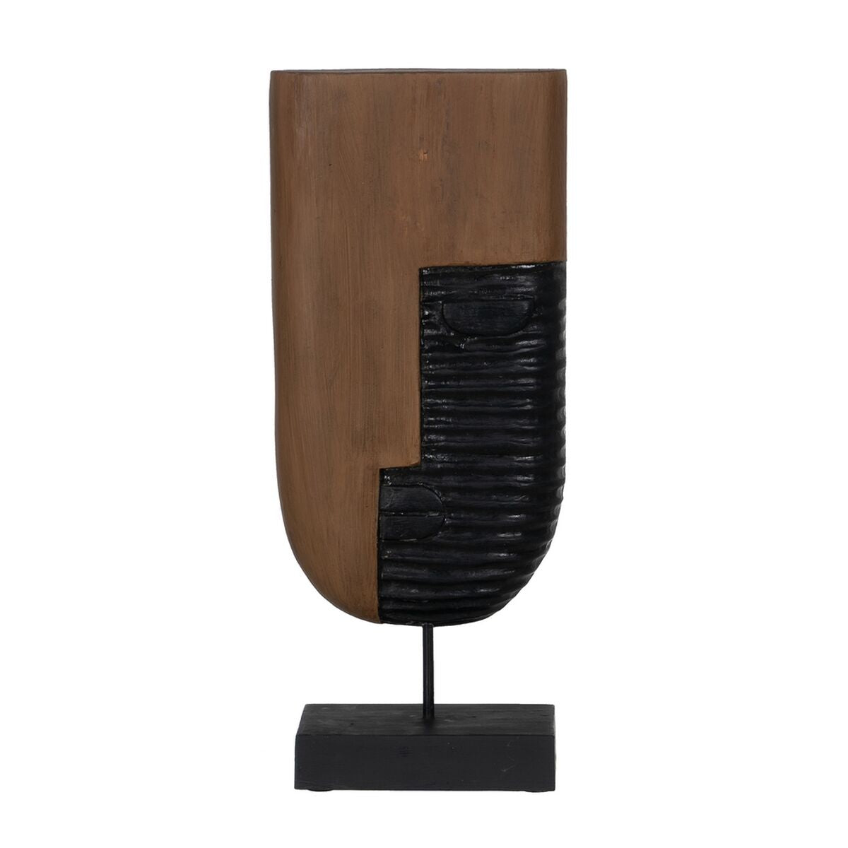 Decorative Figure Brown Mask 20,5 x 12 x 49 cm-6