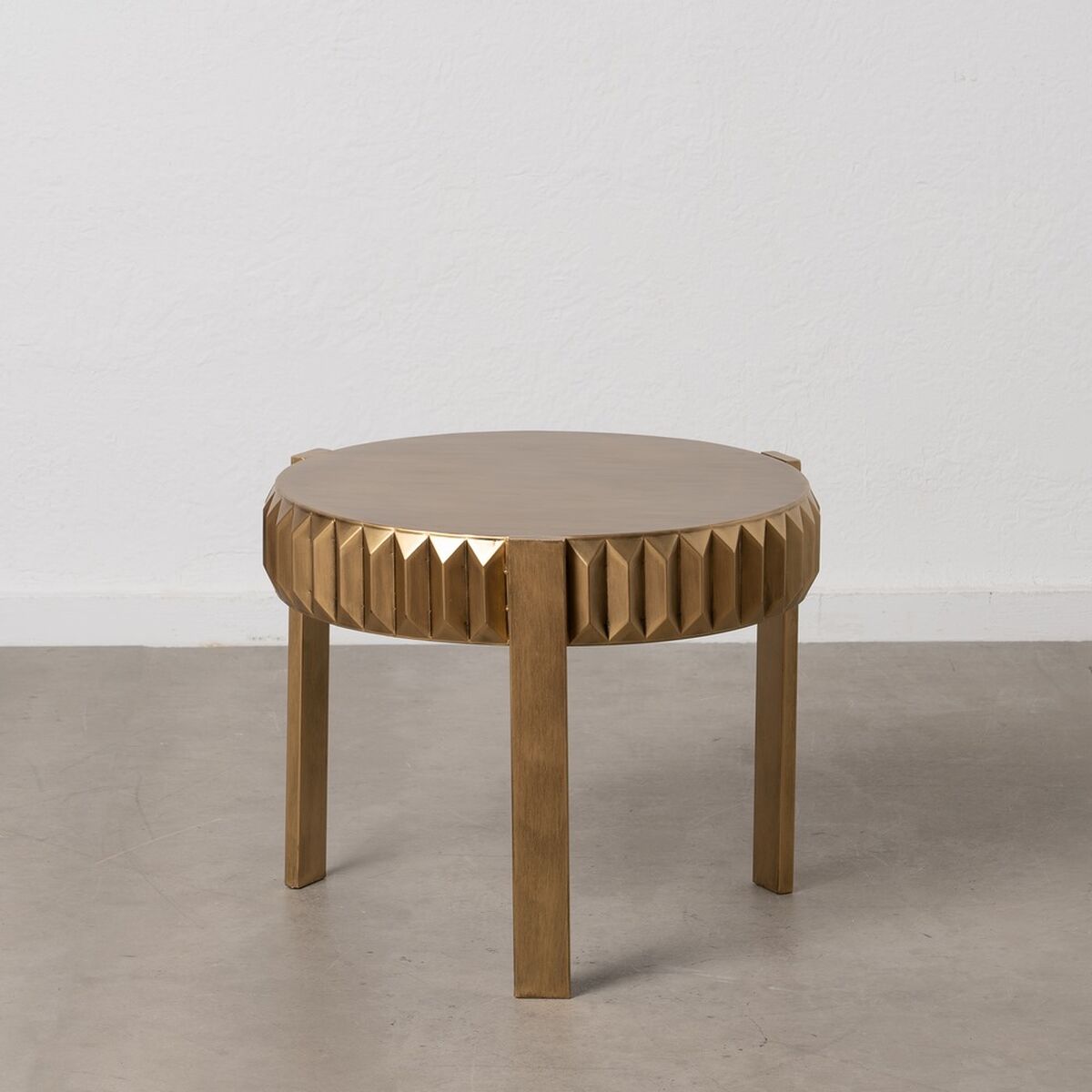 Small Side Table Golden Iron 64 x 64 x 50 cm-7