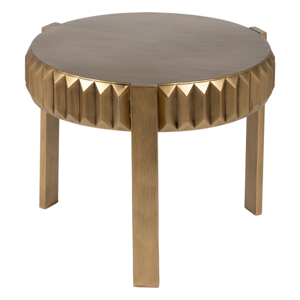 Small Side Table Golden Iron 64 x 64 x 50 cm-0