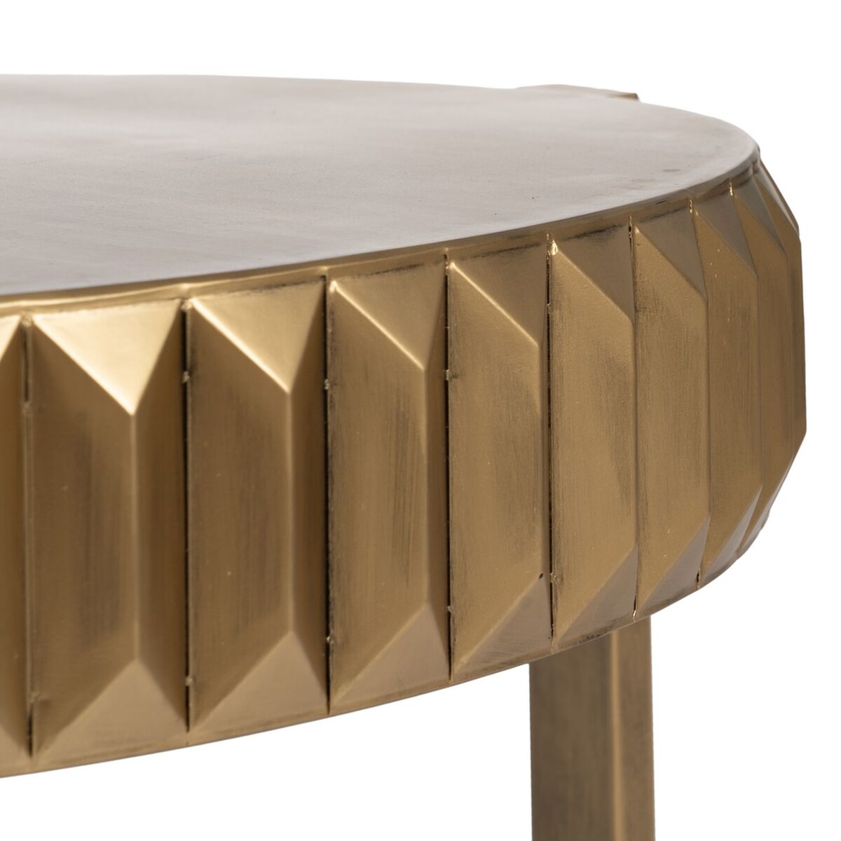 Small Side Table Golden Iron 64 x 64 x 50 cm-4