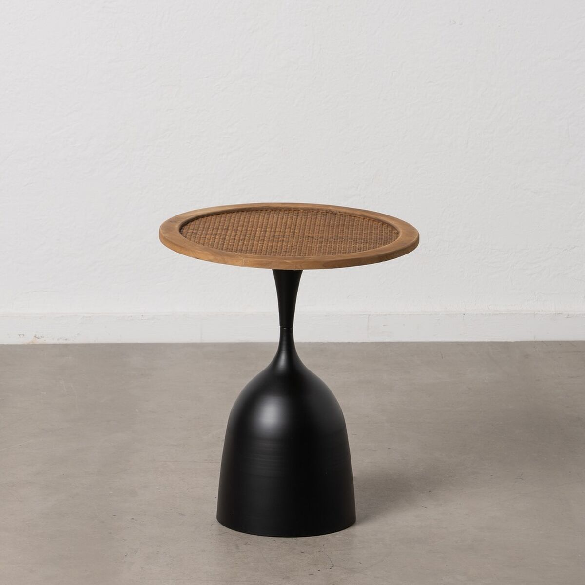 Small Side Table Black Golden 50 x 50 x 57 cm-7