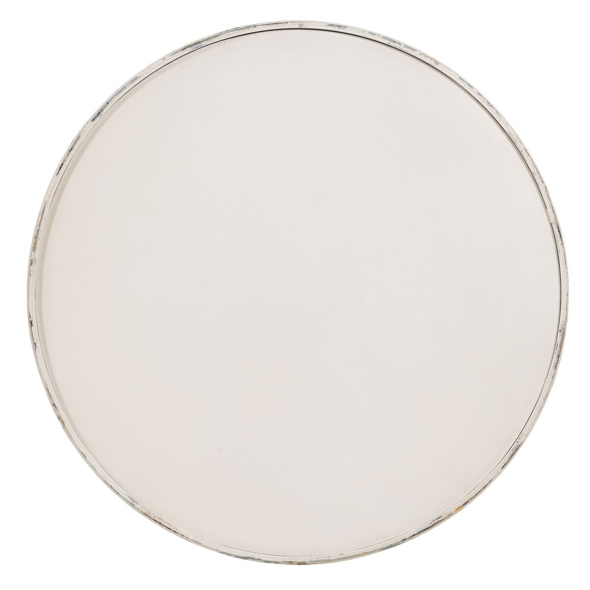 Small Side Table Cream Iron 80 x 80 x 75 cm-1