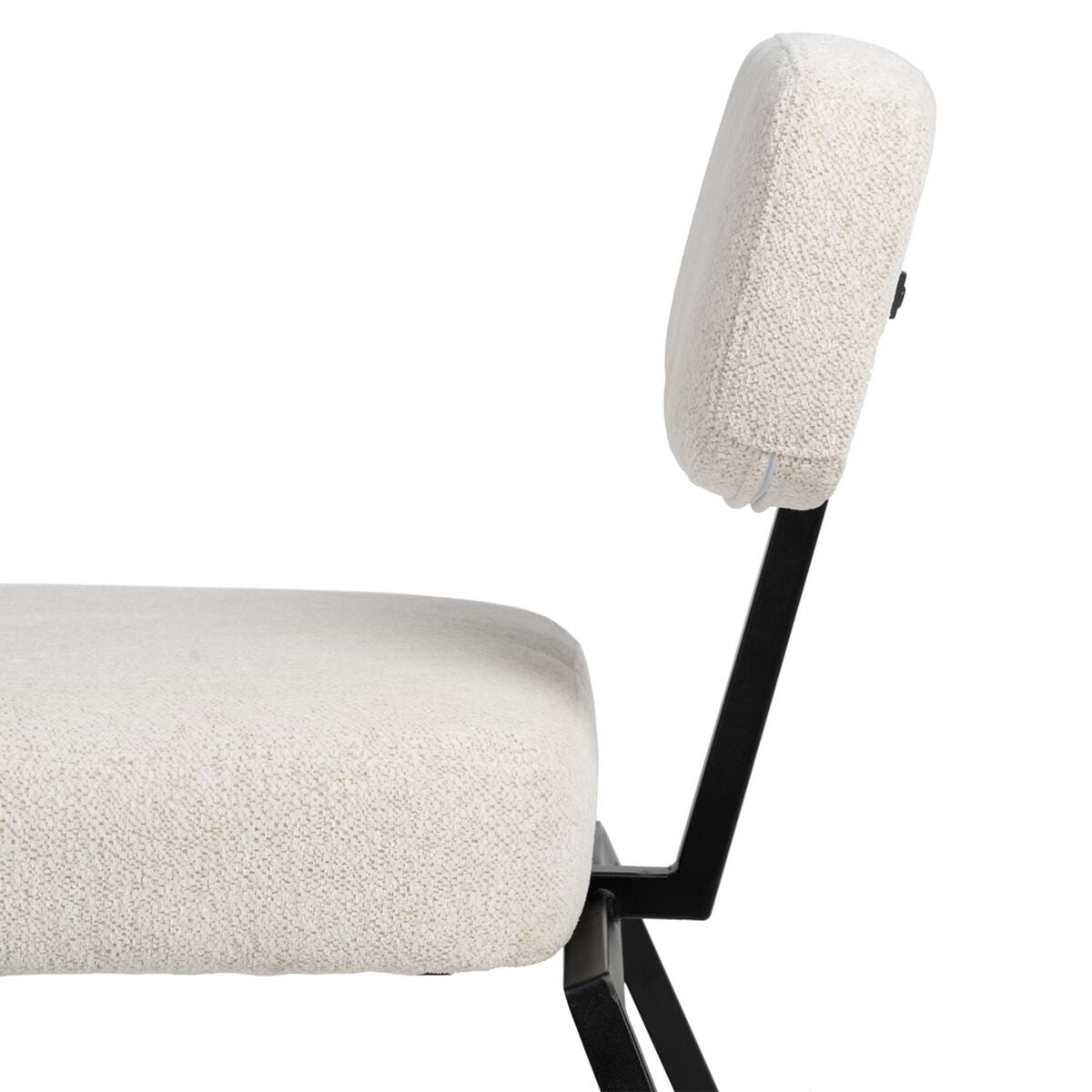 Chair White Black 58 x 59 x 71 cm-2