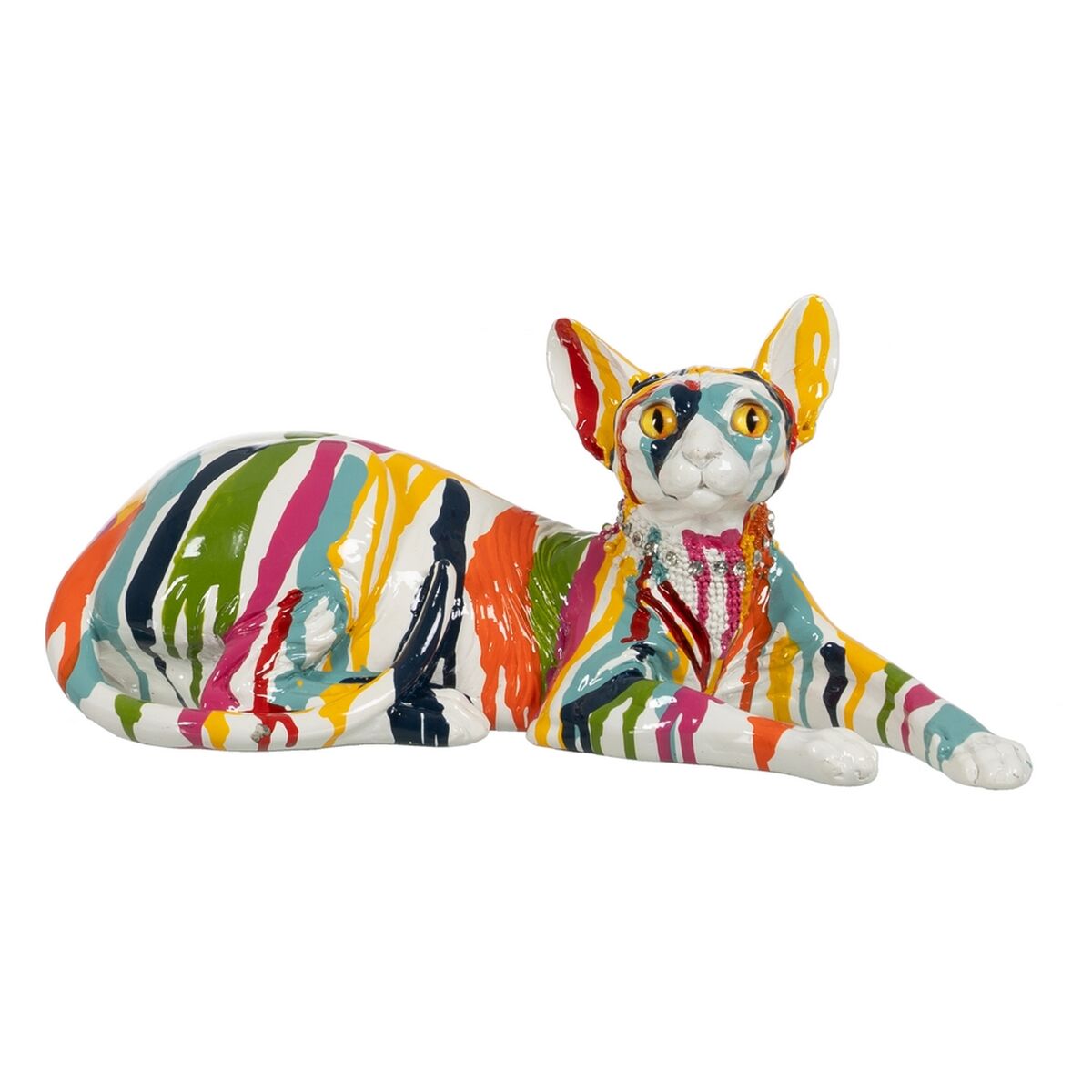 Decorative Figure Cat 33,5 x 15,5 x 15 cm-0