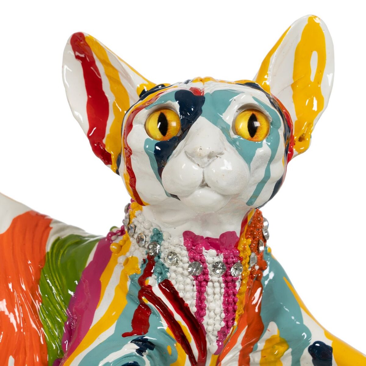 Decorative Figure Cat 33,5 x 15,5 x 15 cm-5