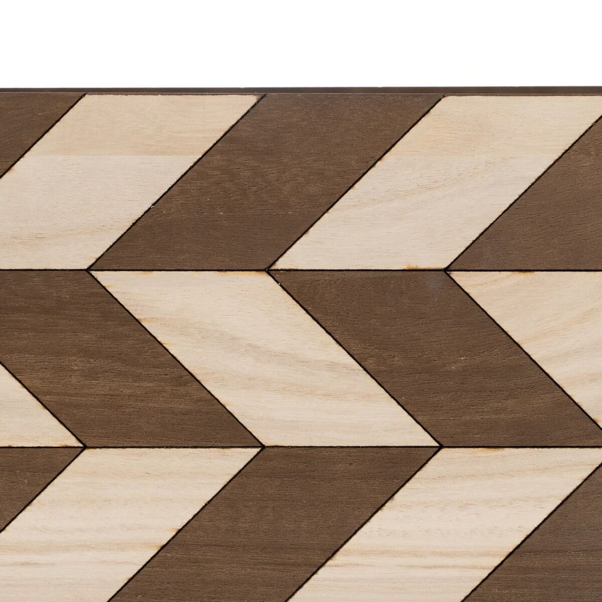 Set of decorative boxes Brown Natural Paolownia wood 44 x 31 x 18 cm (3 Pieces)-1