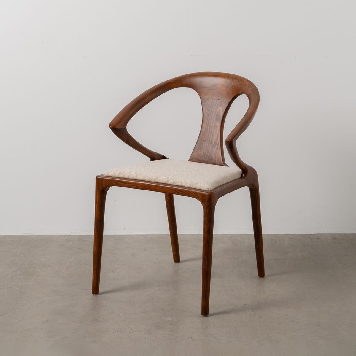 Dining Chair Brown Beige 55 x 57 x 81,2 cm-9