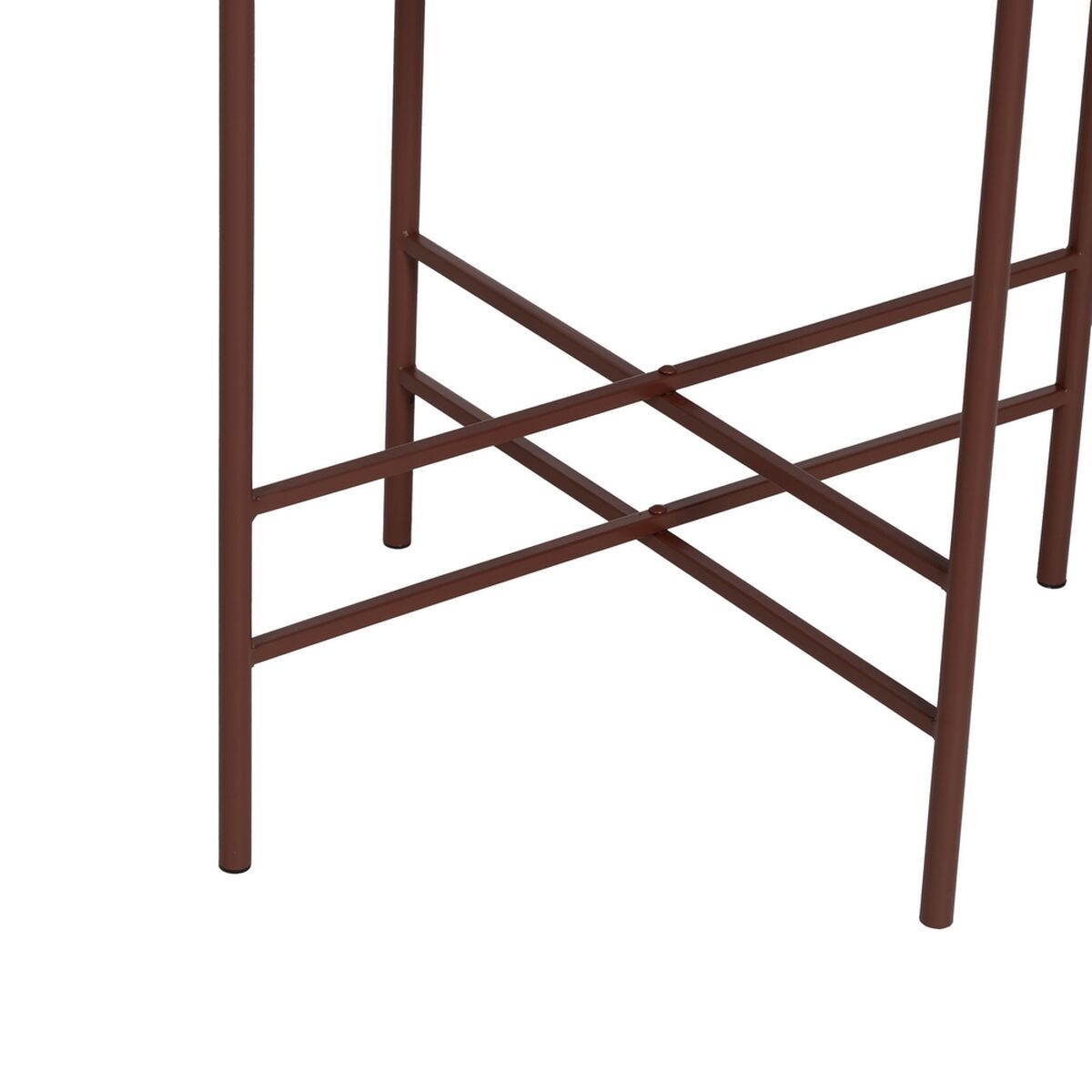 Side table Tile Crystal Iron 55 x 47 x 54 cm-2
