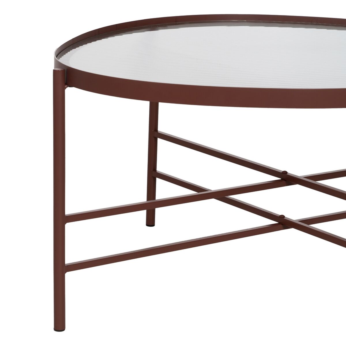 Centre Table Tile Crystal Iron 78 x 68 x 37 cm-3