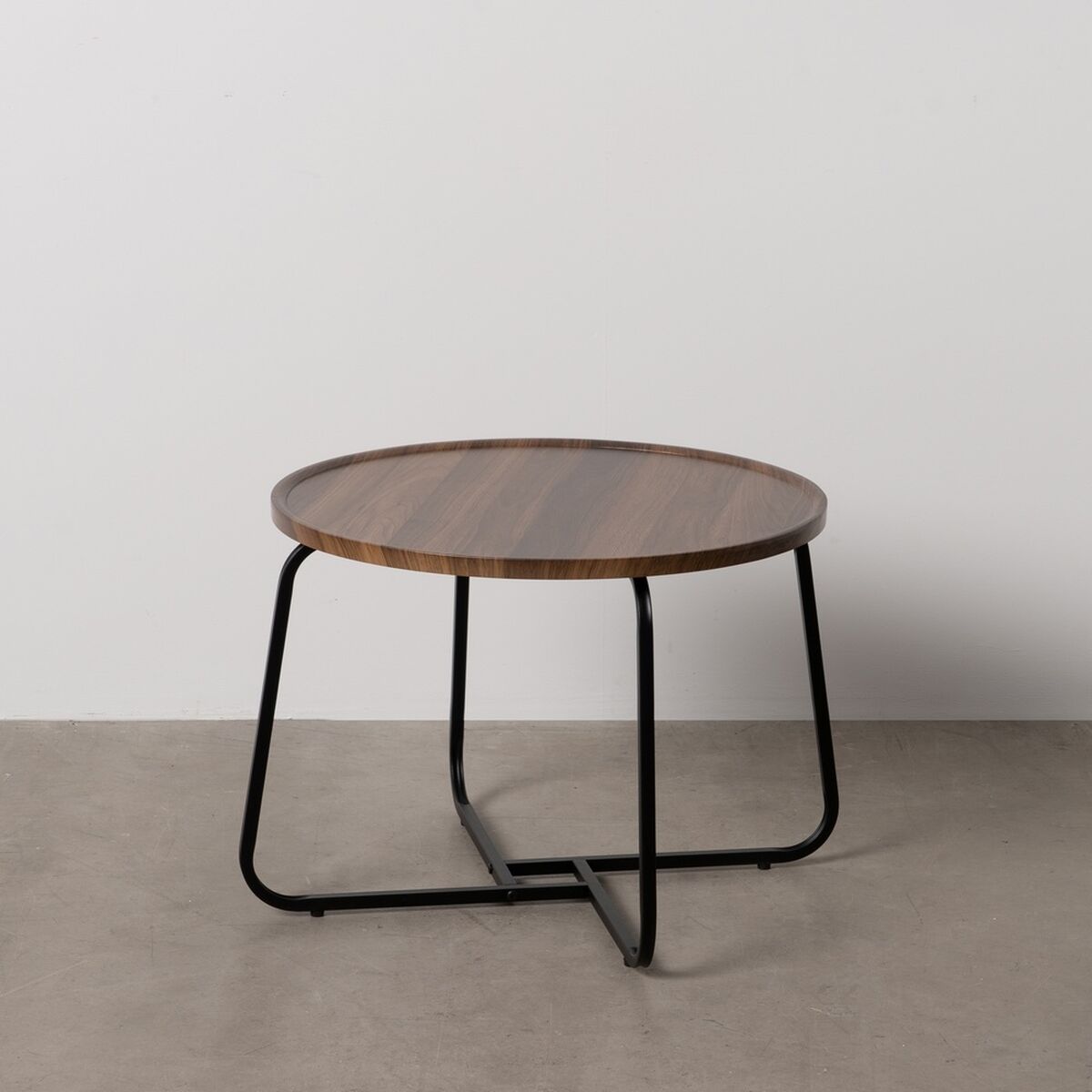 Centre Table Brown Black 60 x 60 x 45 cm-6