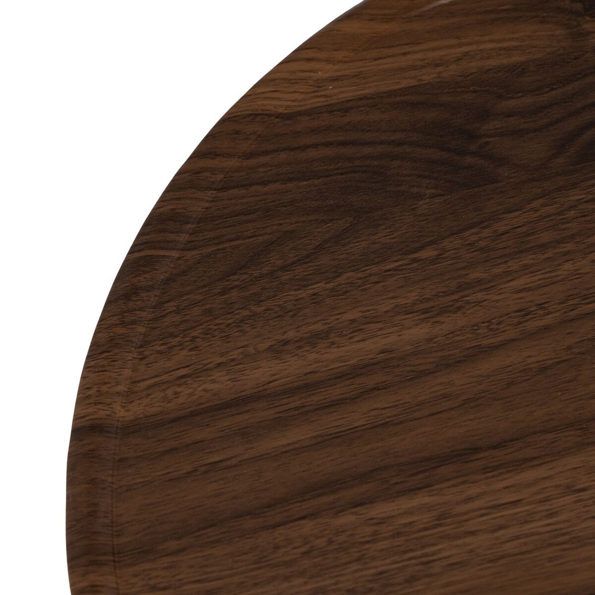 Centre Table Brown Black Iron MDF Wood 100 x 60 x 38 cm-5