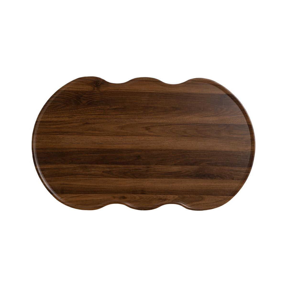 Centre Table Brown Black Iron MDF Wood 100 x 60 x 38 cm-2