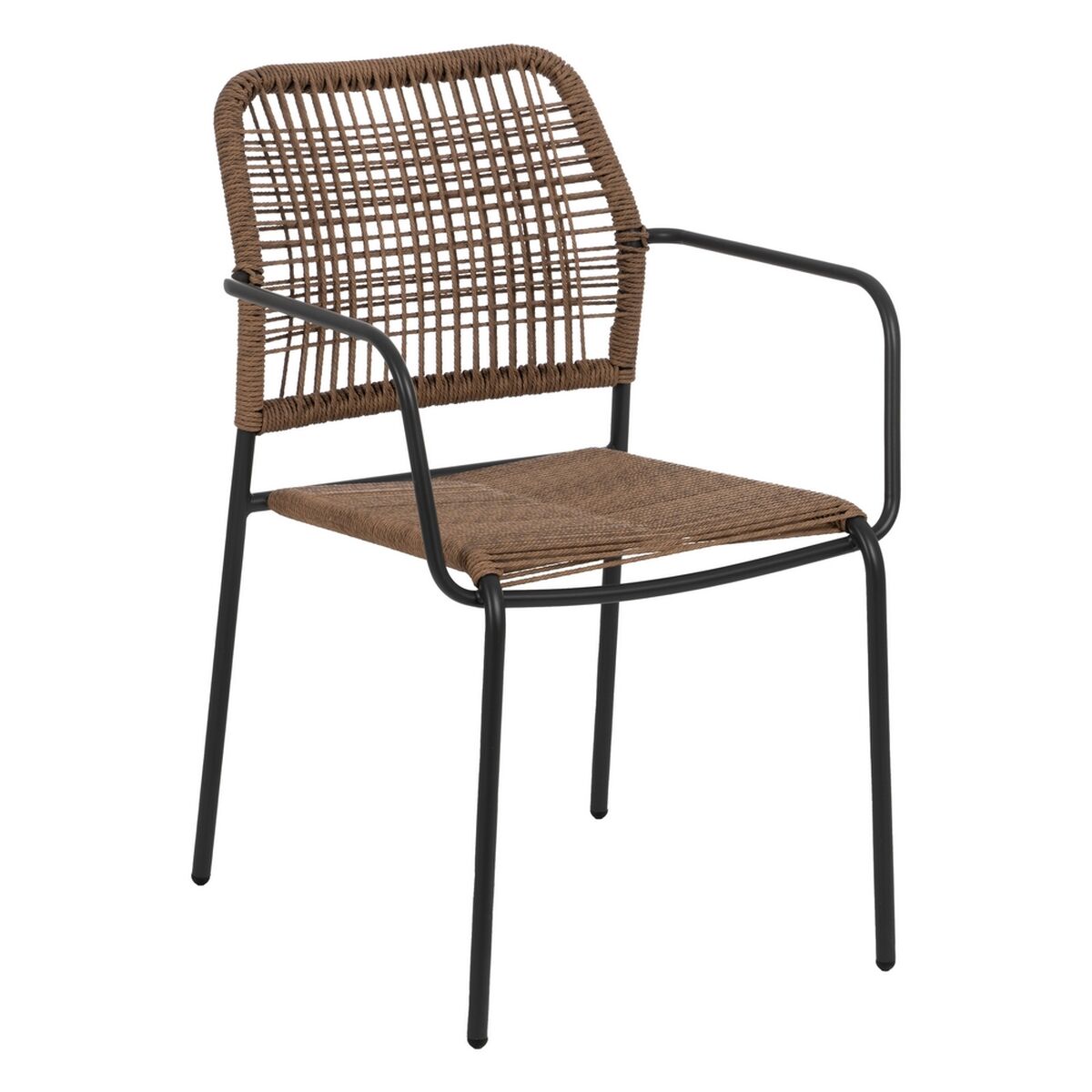 Dining Chair Beige Anthracite 53 x 63 x 78 cm-0