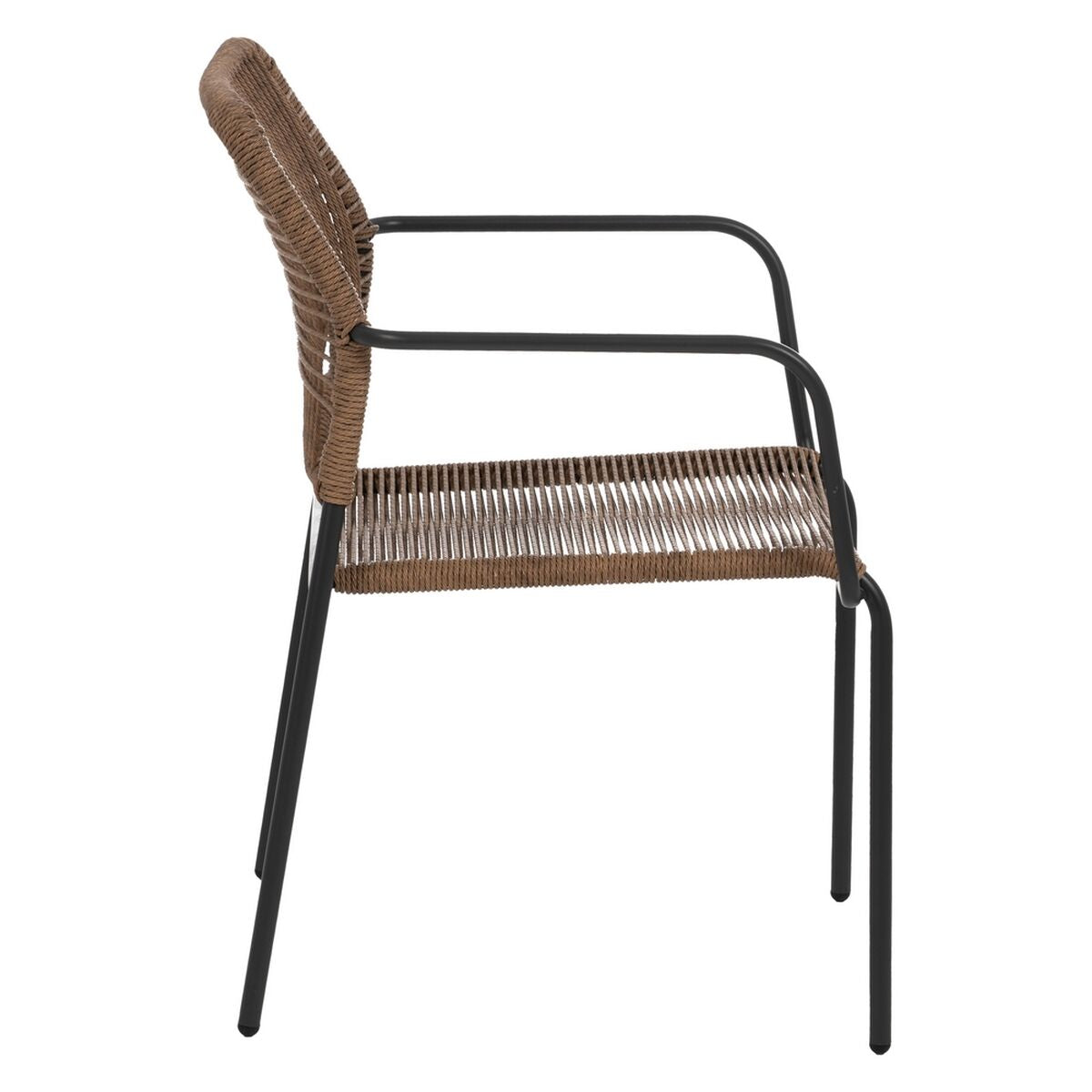 Dining Chair Beige Anthracite 53 x 63 x 78 cm-7