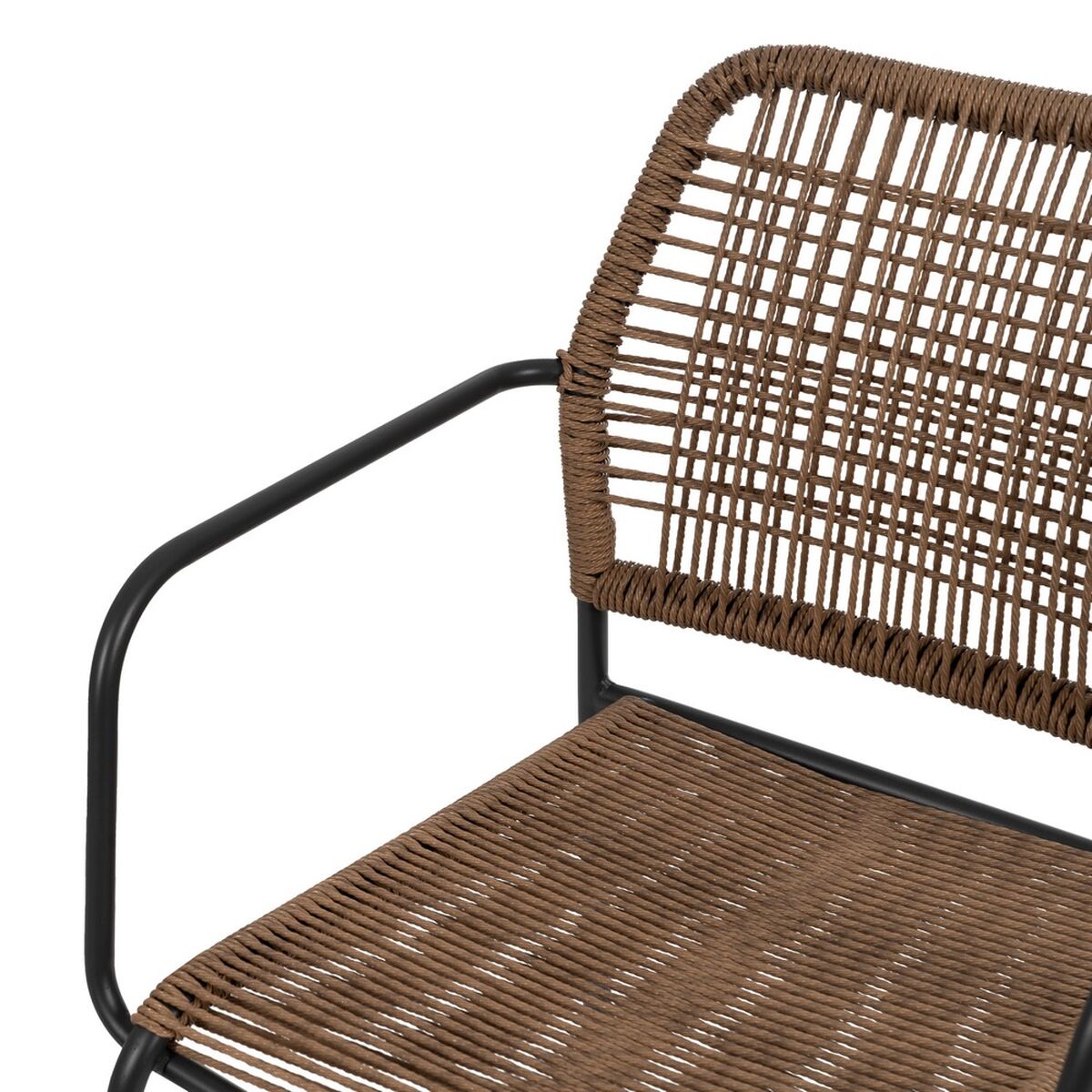Dining Chair Beige Anthracite 53 x 63 x 78 cm-4