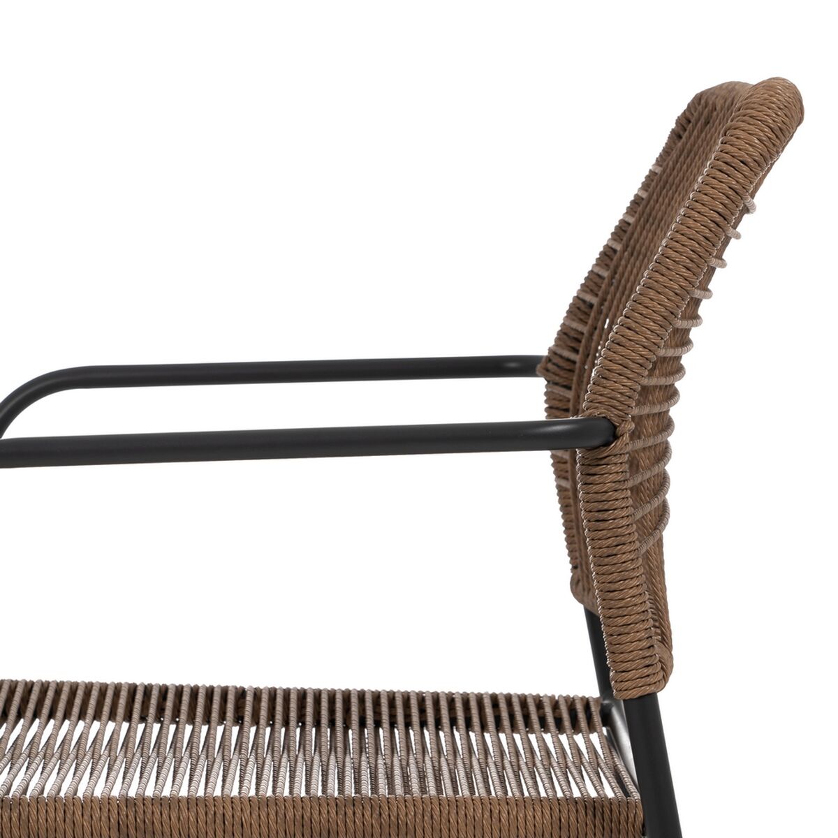 Dining Chair Beige Anthracite 53 x 63 x 78 cm-3