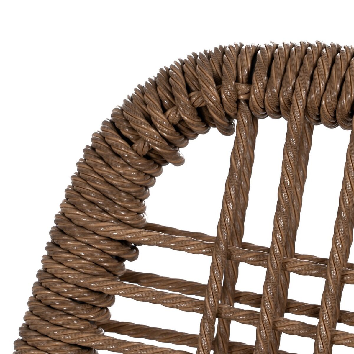 Dining Chair Beige Anthracite 53 x 63 x 78 cm-2